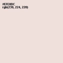 #EFE0DC - Pearl Bush Color Image