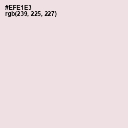 #EFE1E3 - Ebb Color Image