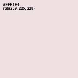 #EFE1E4 - Ebb Color Image