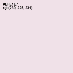 #EFE1E7 - Ebb Color Image