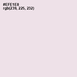 #EFE1E8 - Ebb Color Image