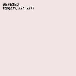 #EFE3E3 - Ebb Color Image