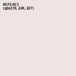 #EFE4E3 - Ebb Color Image