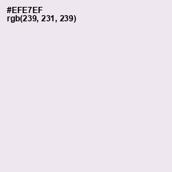 #EFE7EF - Gallery Color Image