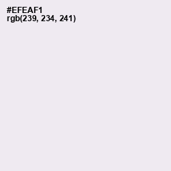 #EFEAF1 - Gallery Color Image