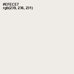 #EFECE7 - Green White Color Image