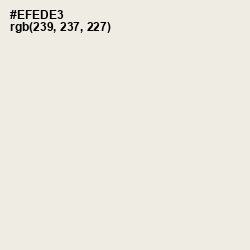 #EFEDE3 - Green White Color Image