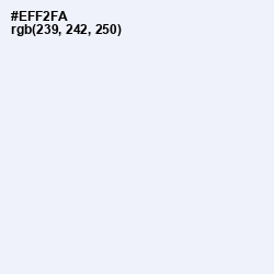 #EFF2FA - Zumthor Color Image