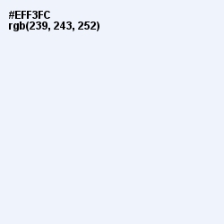 #EFF3FC - Zumthor Color Image