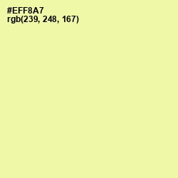 #EFF8A7 - Tidal Color Image