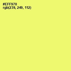#EFF970 - Manz Color Image