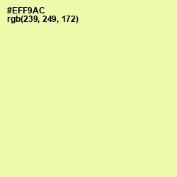 #EFF9AC - Tidal Color Image