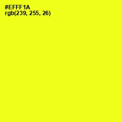 #EFFF1A - Broom Color Image