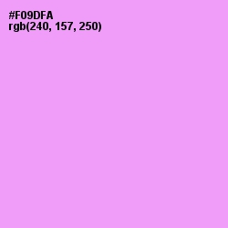 #F09DFA - Lavender Magenta Color Image