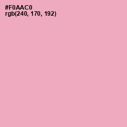 #F0AAC0 - Illusion Color Image