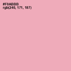 #F0ABBB - Shilo Color Image