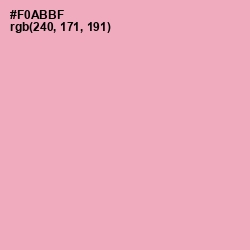 #F0ABBF - Shilo Color Image