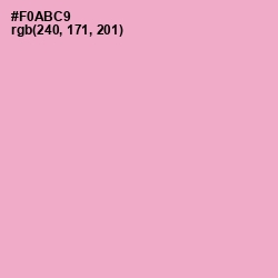 #F0ABC9 - Illusion Color Image