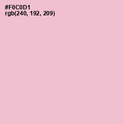 #F0C0D1 - Azalea Color Image