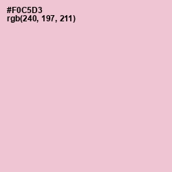 #F0C5D3 - Azalea Color Image