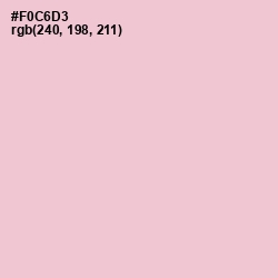 #F0C6D3 - Azalea Color Image