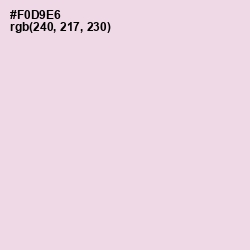 #F0D9E6 - We Peep Color Image