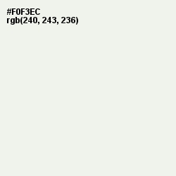 #F0F3EC - Pampas Color Image