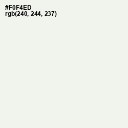 #F0F4ED - Pampas Color Image