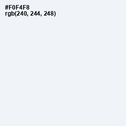 #F0F4F8 - Whisper Color Image
