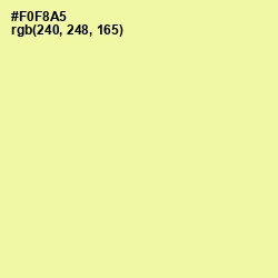 #F0F8A5 - Tidal Color Image