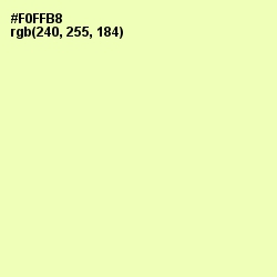 #F0FFB8 - Australian Mint Color Image
