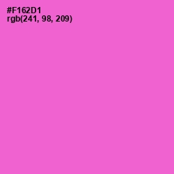#F162D1 - Orchid Color Image