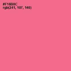 #F16B8C - Froly Color Image