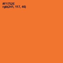 #F1752E - Crusta Color Image