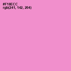 #F18ECC - Shocking Color Image