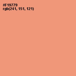 #F19779 - Apricot Color Image