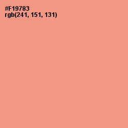 #F19783 - Vivid Tangerine Color Image