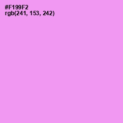 #F199F2 - Lavender Magenta Color Image
