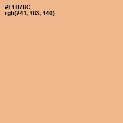 #F1B78C - Tacao Color Image