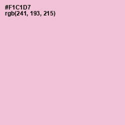 #F1C1D7 - Azalea Color Image