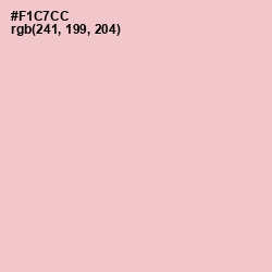 #F1C7CC - Pink Color Image