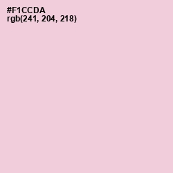 #F1CCDA - Azalea Color Image