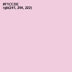 #F1CCDE - Azalea Color Image