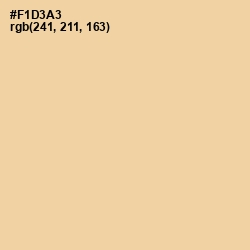 #F1D3A3 - Maize Color Image