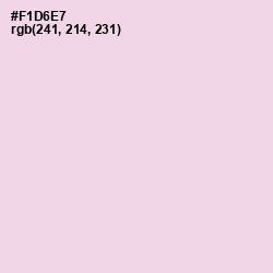 #F1D6E7 - We Peep Color Image