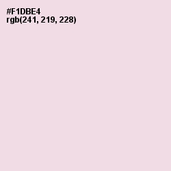 #F1DBE4 - We Peep Color Image