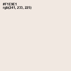#F1E9E1 - Dawn Pink Color Image