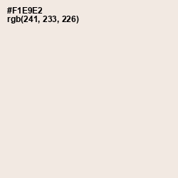 #F1E9E2 - Dawn Pink Color Image