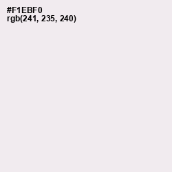 #F1EBF0 - Amour Color Image