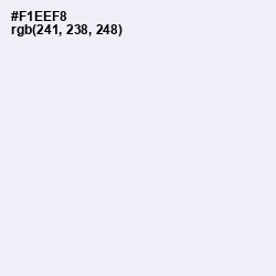 #F1EEF8 - Selago Color Image